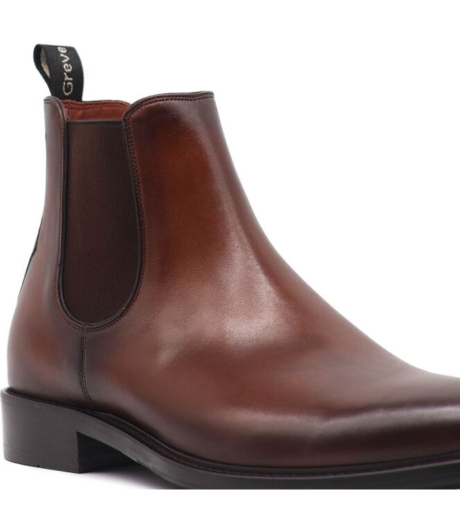 Greve Greve heren chelseaboots bruin Bruno Puro Greve Heren Enkellaarzen in Bruin online kopen