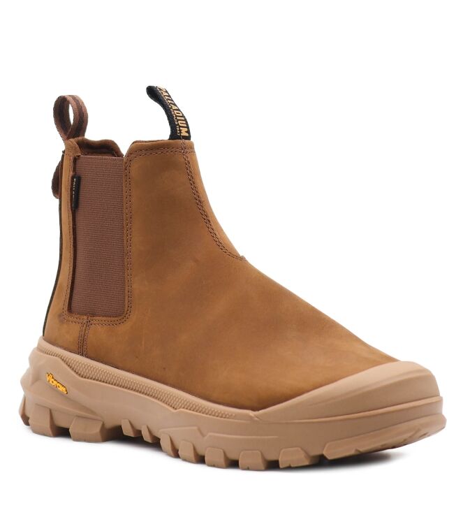 Palladium Heren Enkellaarzen in Naturel online kopen