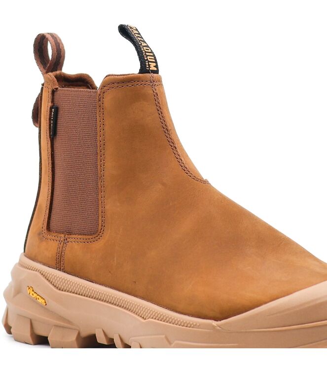 Palladium Heren Enkellaarzen in Naturel online kopen