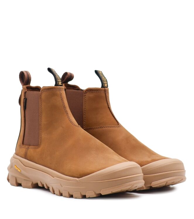 Palladium Heren Enkellaarzen in Naturel online kopen