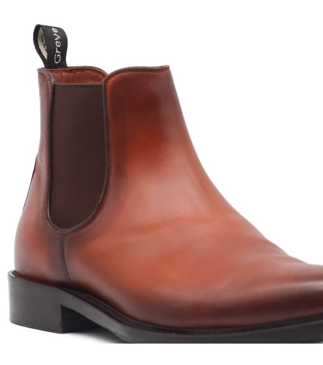 Greve Greve heren chesleaboots cognac Sequoia Puro Greve Heren Enkellaarzen in Naturel online kopen