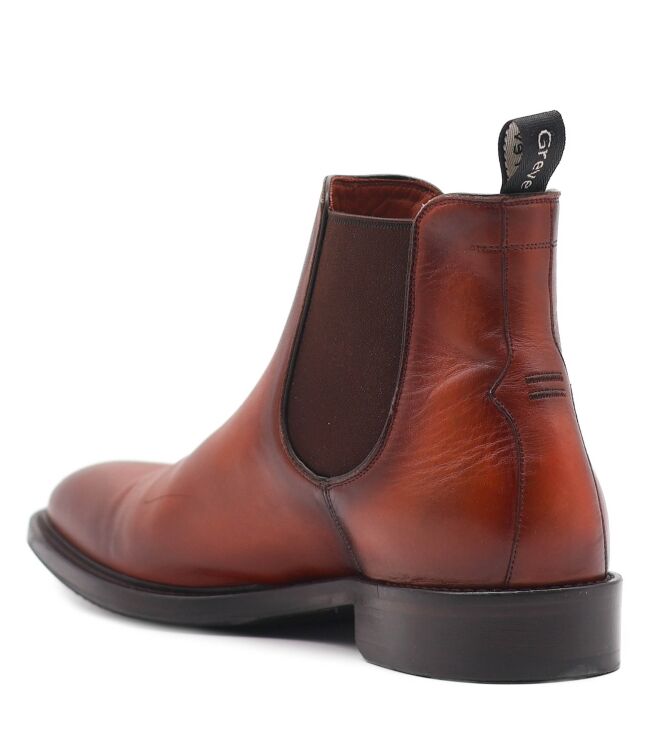 Greve Greve heren chesleaboots cognac Sequoia Puro Greve Heren Enkellaarzen in Naturel online kopen