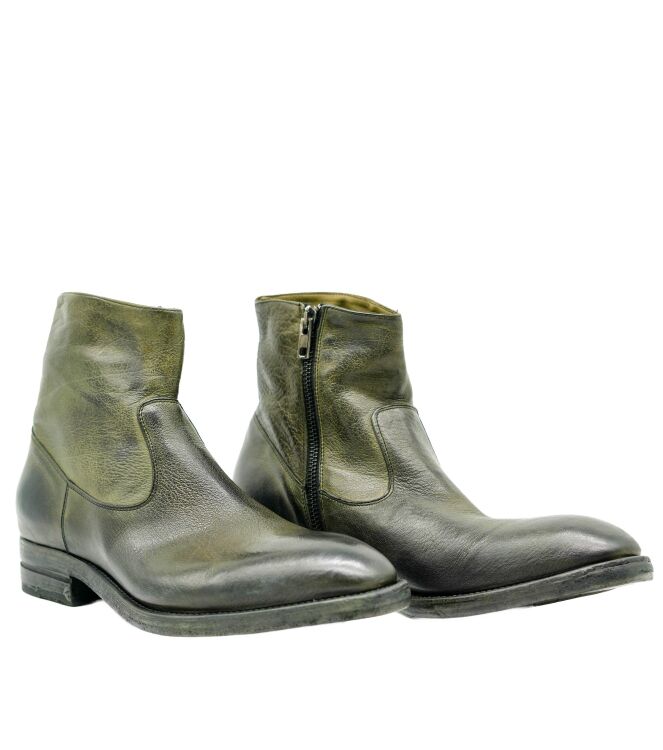 Fabrizio Silenzi  Heren Chelseaboots Groen 