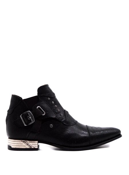 New rock New Rock Western Boots Black for Men