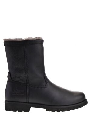 Panama Jack heren enkellaarzen gevoerd zwart