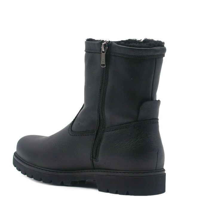 Panama Jack Panama Jack heren enkellaarzen gevoerd zwart Napa Grass Negro Panama Jack Heren Enkellaarzen Gevoerd in Zwart online kopen