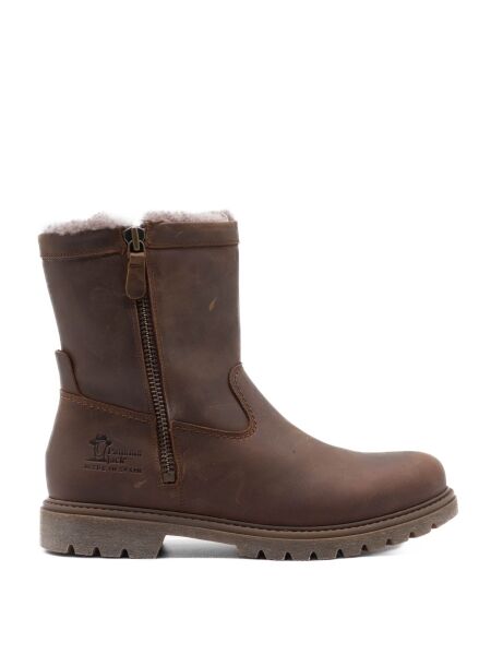 Panama jack Heren enkelboots gevoerd bruin