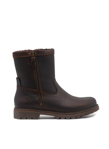 Panama jack Heren enkelboots gevoerd bruin