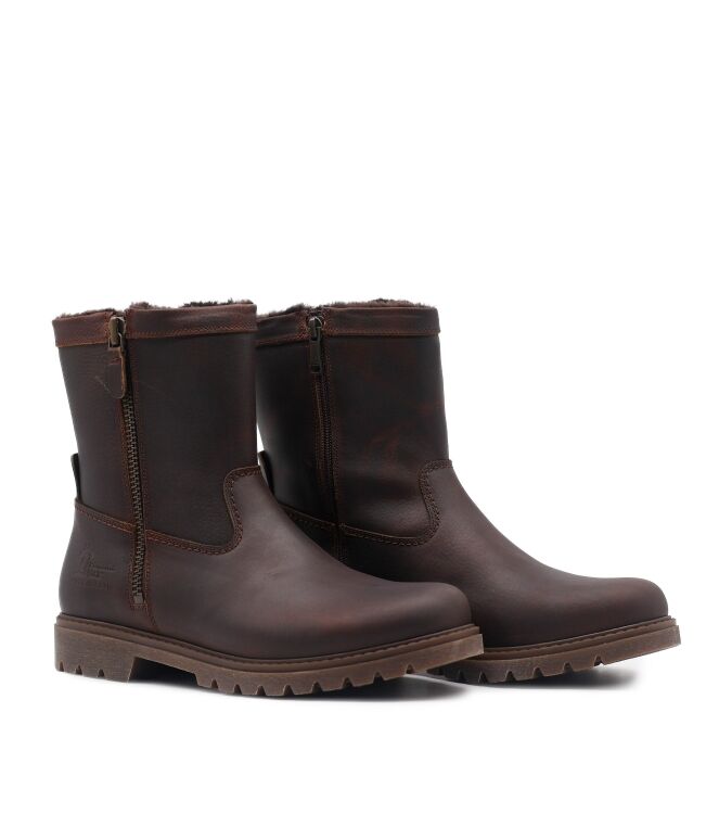 Panama Jack Panama Jack heren enkelboots gevoerd bruin Napa Vison Panama Jack Heren Enkellaarzen Gevoerd in Bruin online kopen