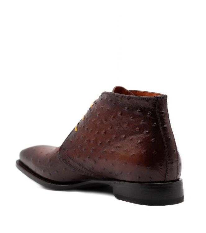 Harris Harris heren veterschoenen bruin St Str Bianco Rifin Cuoio Ross Harris Heren Halfhoge Veterschoenen in Bruin online kopen