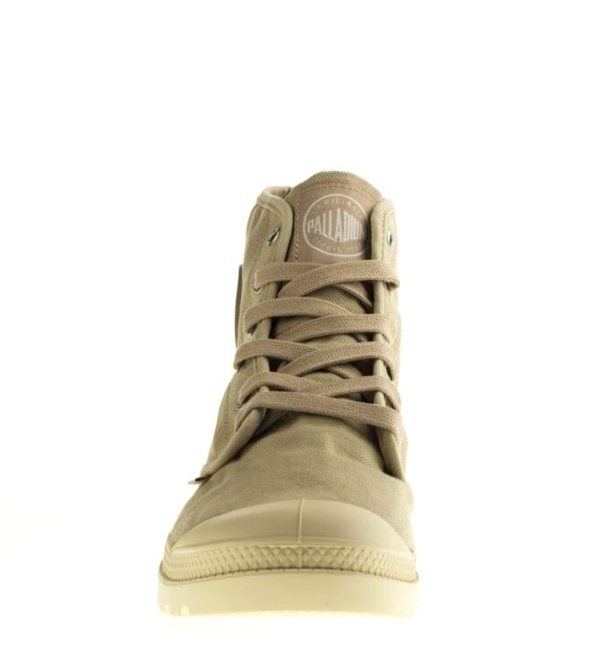 Palladium halfhoge heren veterschoen beige 05 beige Direct leverbaar uit de webshop van www.taft.nl/