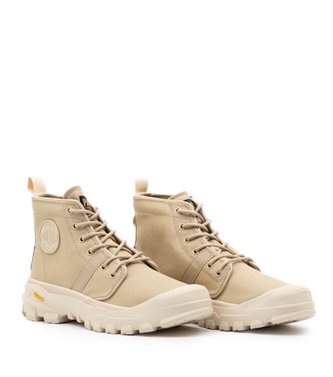 palladium palladium heren halfhoge veterboots beige Mojave Desert palladium Heren Halfhoge Veterboots Beige 05 beige