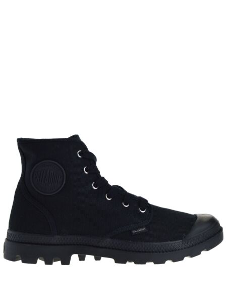 Palladium Halfhoge heren veterboots zwart