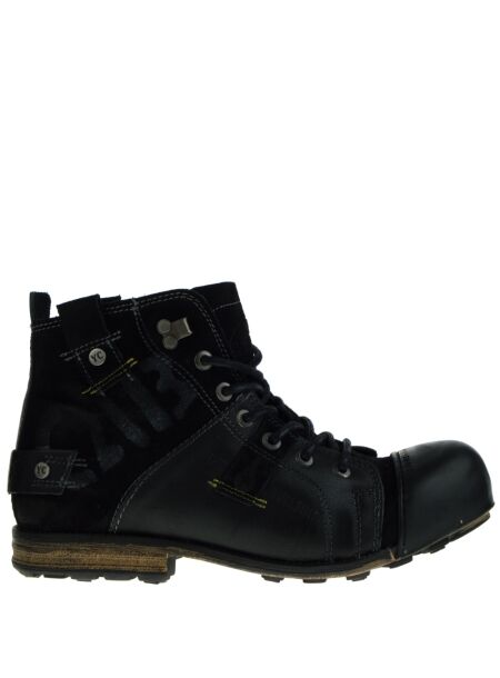 Yellow cab Yellow Cab High Shoe Laces Black for Men