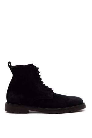 Rossano Bisconti heren veterboots zwart suede