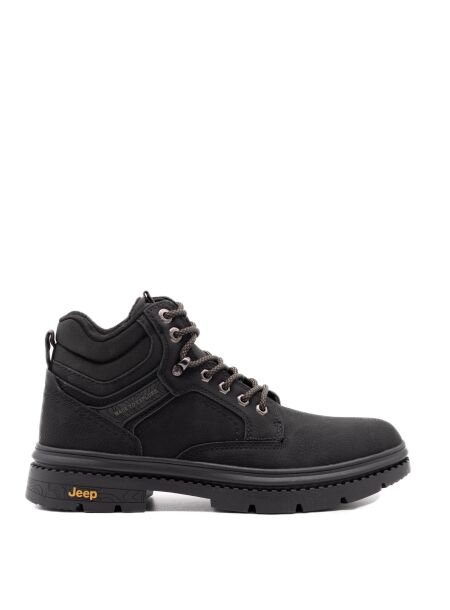 Jeep Heren veterboots zwart