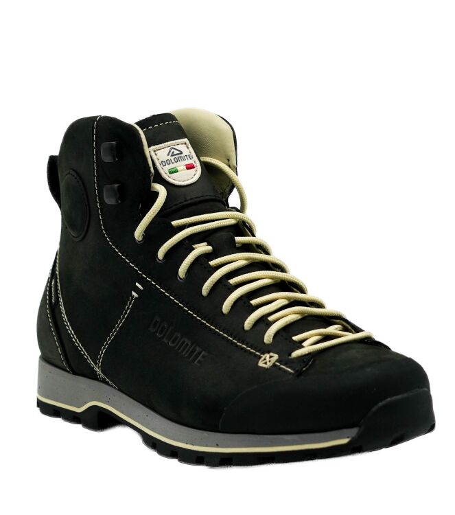 Dolomite Dolomite heren veterschoenen zwart Black Dolomite Heren Halfhoge Veterschoenen in Zwart online kopen