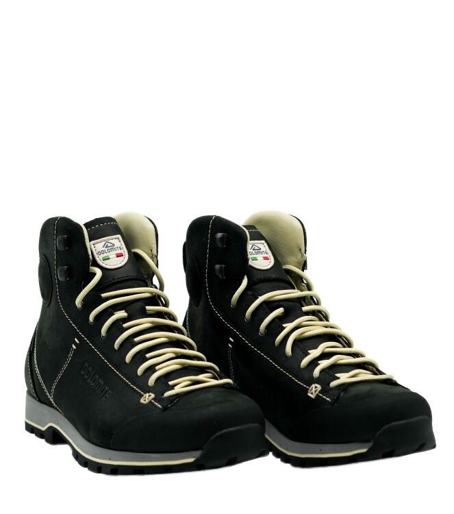 Dolomite Dolomite heren veterschoenen zwart Black Dolomite Heren Halfhoge Veterschoenen in Zwart online kopen