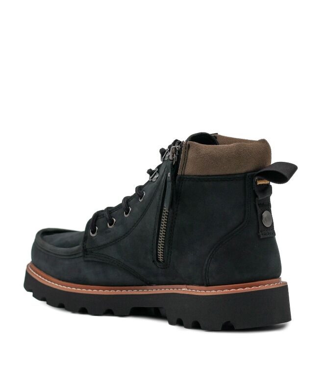 Palladium Palladium heren veterschoenen zwart Black Palladium Heren Halfhoge Veterschoenen in Zwart online kopen