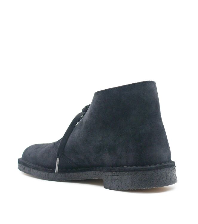 Clarks Originals Clarks Originals heren veterschoenen zwart suede Ink Suede Clarks Originals Heren Halfhoge Veterschoenen in Blauw online kopen