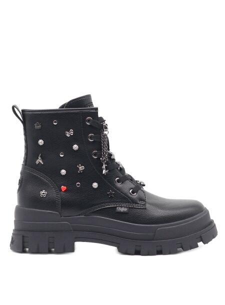Buffalo Heren veterboots zwart