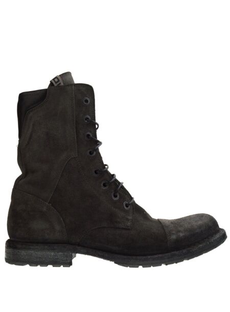 Moma Moma High Shoe Laces Grey for Men