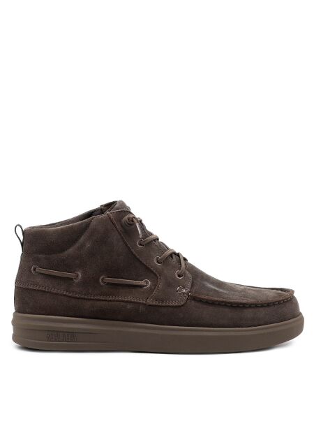 Koala bay Heren veterschoenen grijs suede