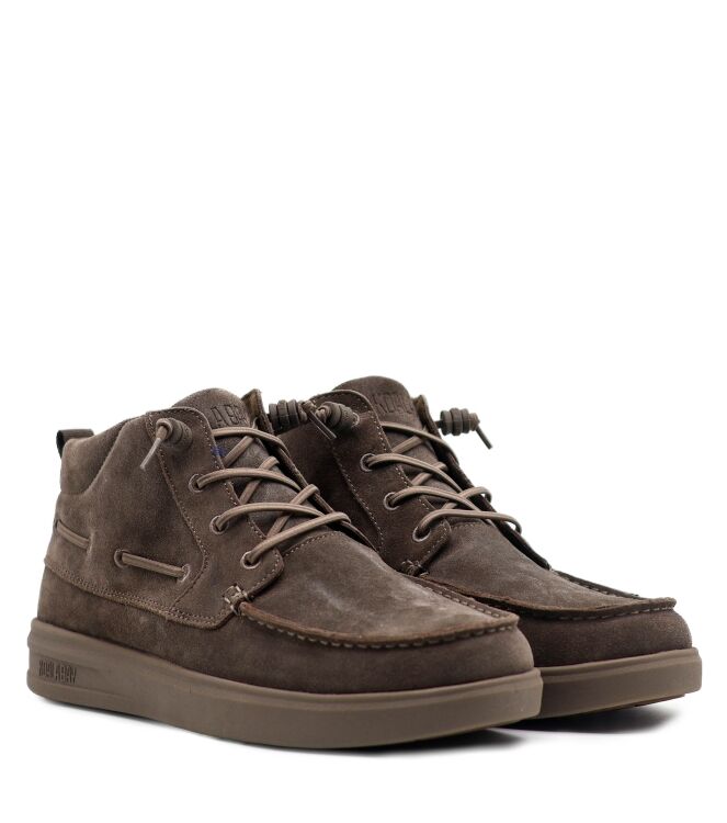 Koala Bay Heren Halfhoge Veterschoenen in Grijs online kopen