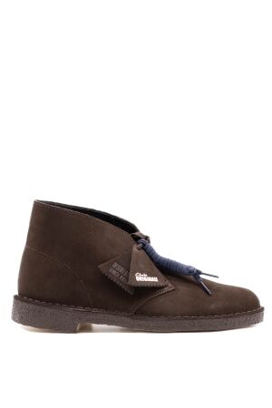Clarks Originals heren veterschoenen bruin suede