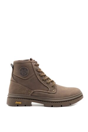 Jeep Footwear heren veterboots donker bruin