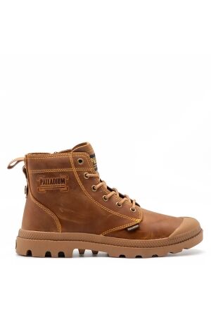 palladium heren veterschoenen bruin nubuck