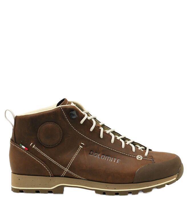 Dolomite Dolomite heren veerschoenen bruin Dark Brown Dolomite Heren Halfhoge Veterschoenen in Bruin online kopen