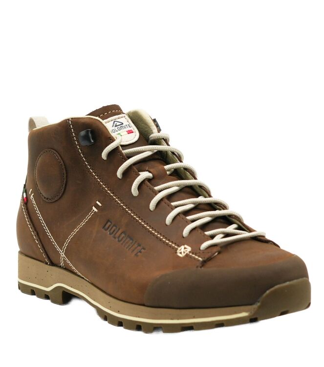 Dolomite Dolomite heren veerschoenen bruin Dark Brown Dolomite Heren Halfhoge Veterschoenen in Bruin online kopen