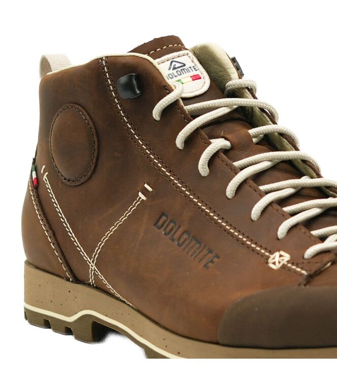 Dolomite Dolomite heren veerschoenen bruin Dark Brown Dolomite Heren Halfhoge Veterschoenen in Bruin online kopen