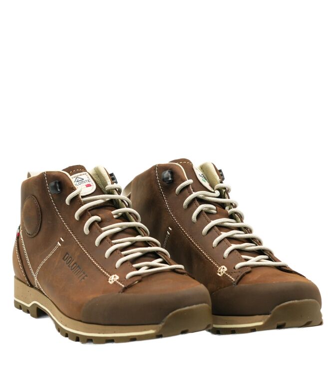 Dolomite Dolomite heren veerschoenen bruin Dark Brown Dolomite Heren Halfhoge Veterschoenen in Bruin online kopen