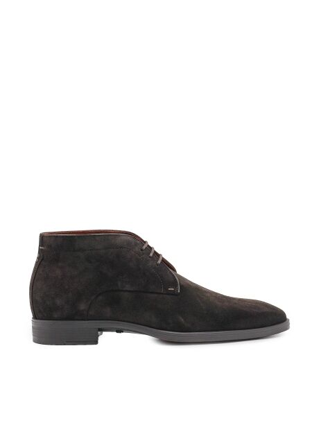 Greve Heren veterschoenen bruin suede