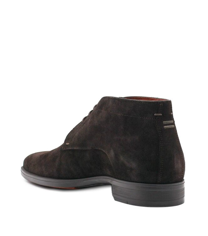 Greve Greve heren veterschoenen bruin suede Africa Suede 3337 Greve Heren Halfhoge Veterschoenen in Bruin online kopen
