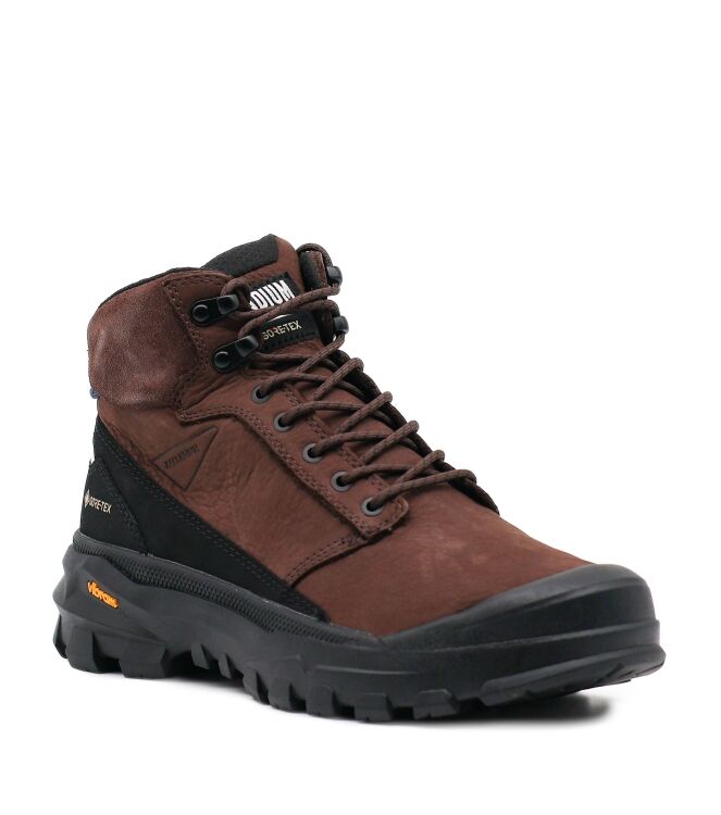 Palladium Heren Halfhoge Veterschoenen in Naturel online kopen