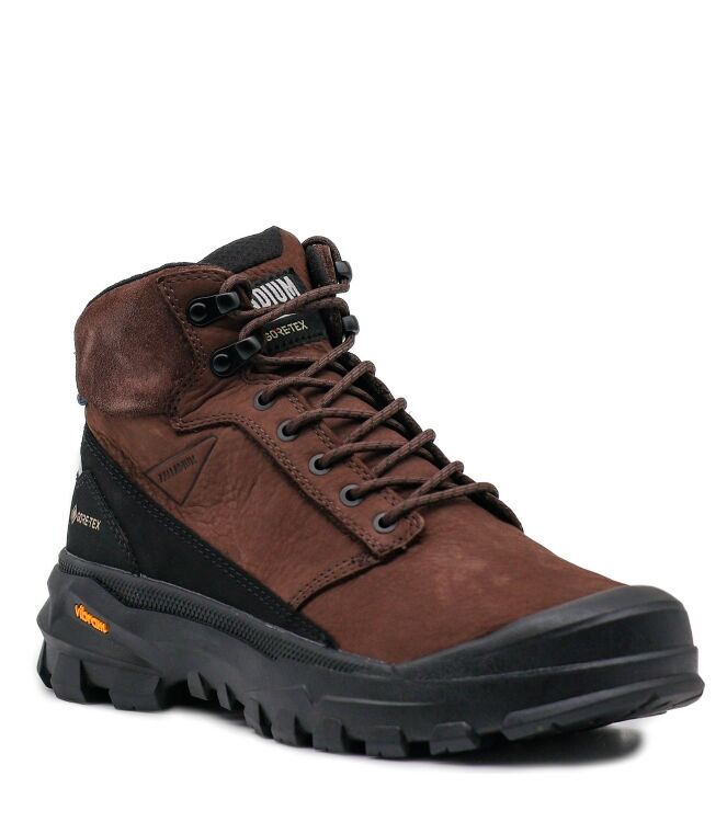 Palladium Heren Halfhoge Veterschoenen in Naturel online kopen