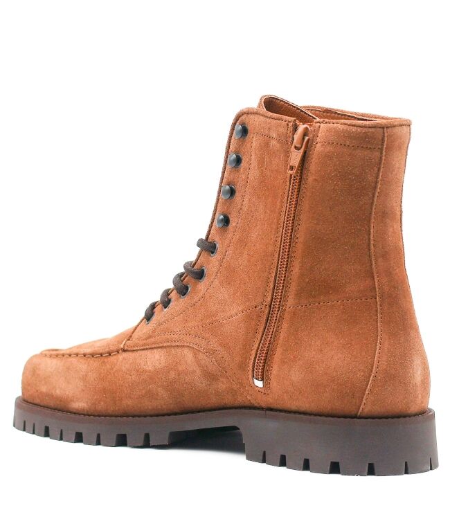 Copenhagen Studios Copenhagen Studios heren veterboots bruin suede Suede New Brown Copenhagen Studios Heren Veterboots Bruin Suede