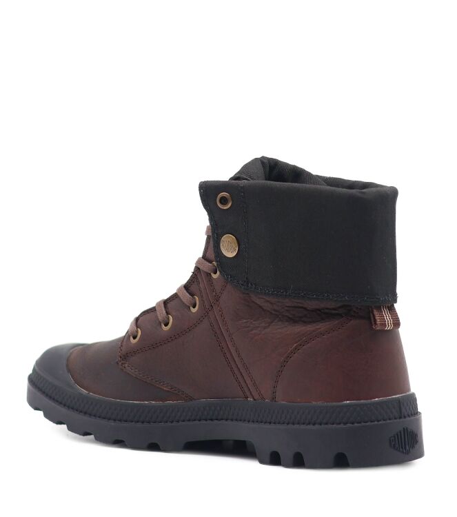 Palladium Palladium heren veterschoenen bruin Bison (H) Palladium Heren Halfhoge Veterschoenen in Bruin online kopen
