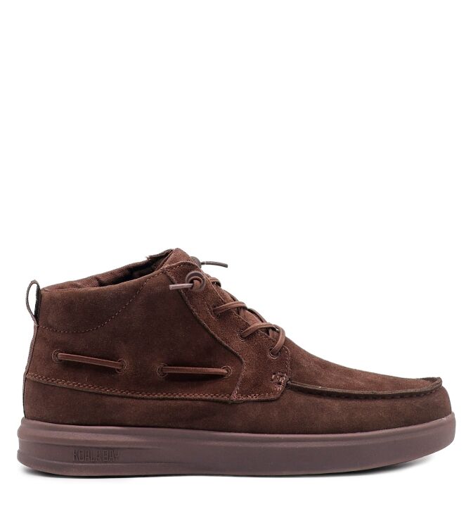Koala Bay Heren Halfhoge Veterschoenen in Bruin online kopen