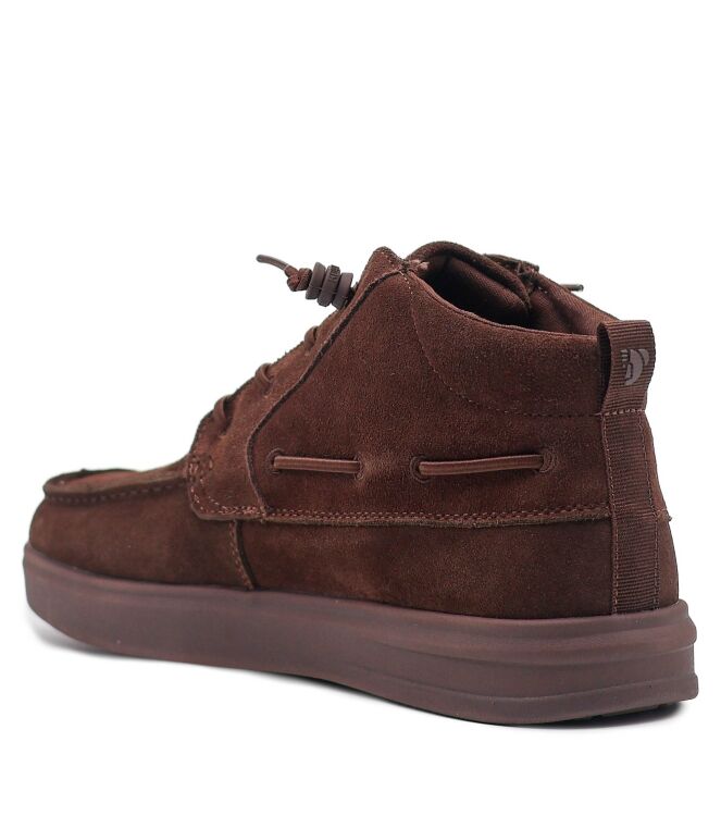 Koala Bay Heren Halfhoge Veterschoenen in Bruin online kopen