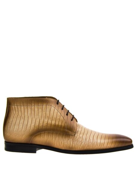 Melik Heren veterschoenen cognac