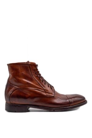 lemargo heren veterschoenen cognac