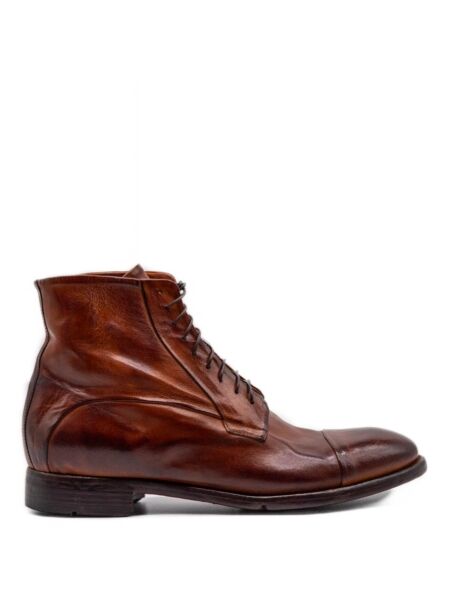 Lemargo Lemargo High Shoe Laces Naturel Cognac for Men