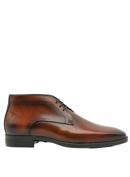 Greve Heren veterschoenen cognac