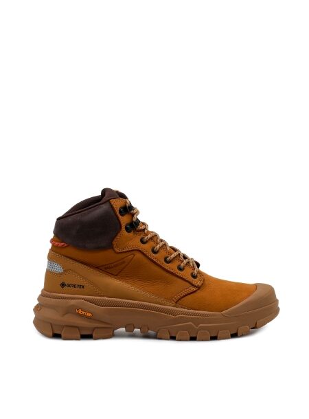 Palladium Heren veterboots naturel goud