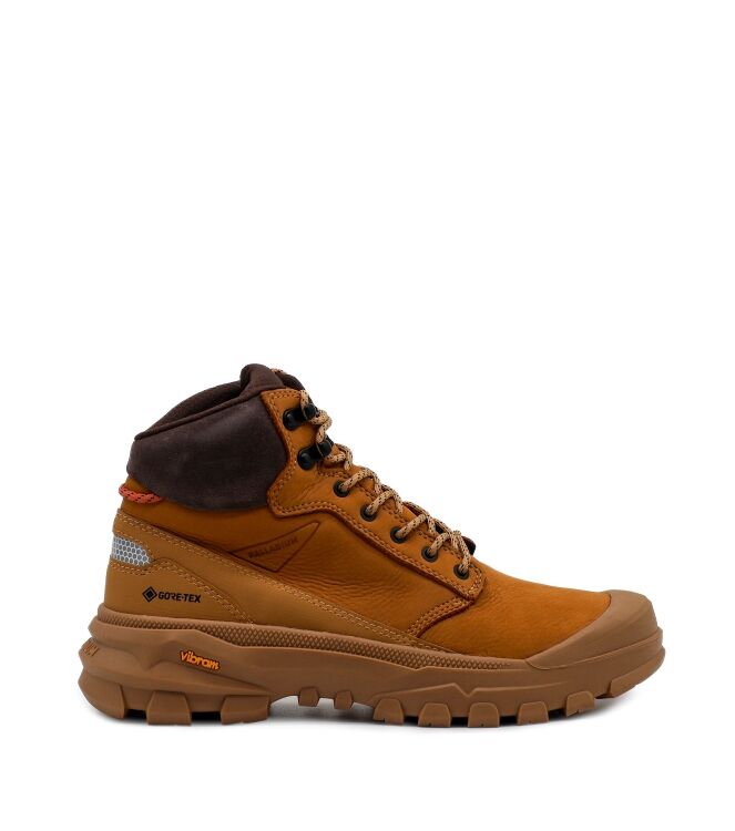 Palladium Palladium heren veterboots naturel goud Fall Gold Palladium Heren Halfhoge Veterschoenen in Naturel online kopen