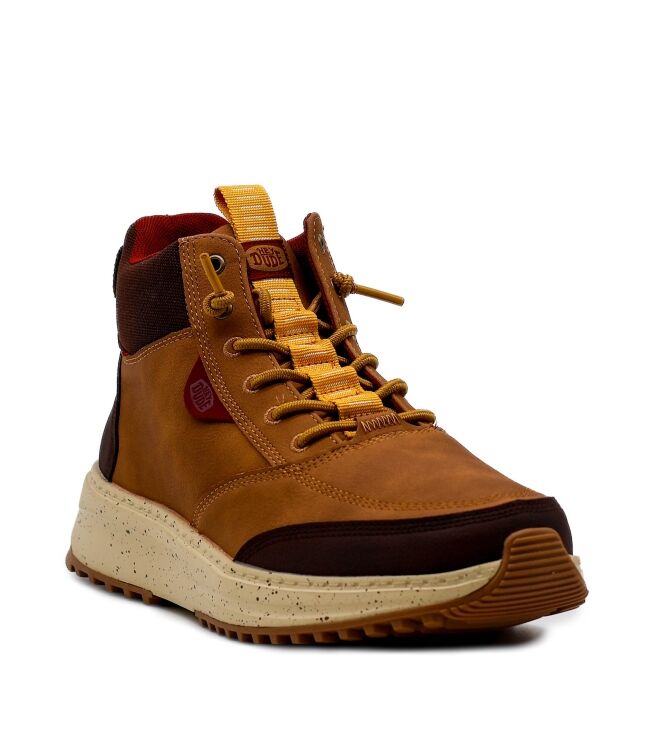 Hey Dude Heren Halfhoge Veterschoenen in Naturel online kopen